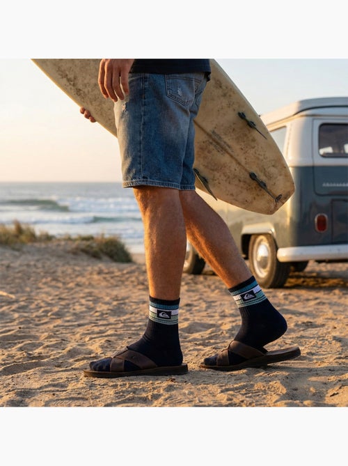 Quiksilver Pack de calcetines para hombre QUARTER Lote de 6 pares Deporte - Kiabi