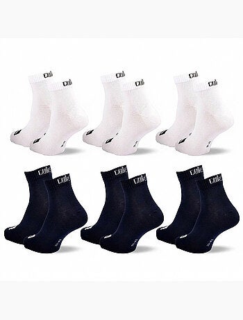 Quiksilver Pack de calcetines para hombre QUARTER Lote de 6 pares Deporte