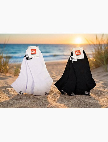 Quiksilver Pack de calcetines para hombre QUARTER Lote de 6 pares Deporte