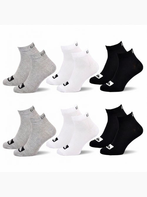 Quiksilver Pack de calcetines para hombre QUARTER Lote de 6 pares Deporte - Kiabi