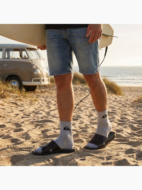Quiksilver Pack de calcetines para hombre QUARTER Lote de 6 pares Deporte - Kiabi