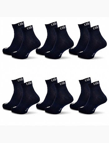 Quiksilver Pack de calcetines para hombre QUARTER Lote de 6 pares Deporte