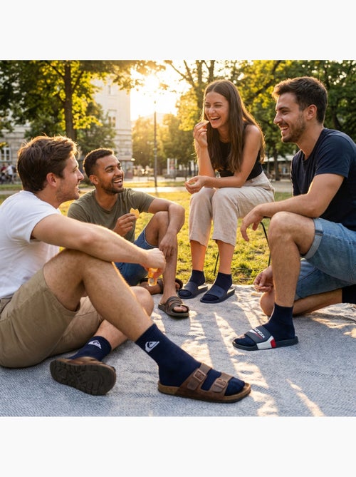 Quiksilver Pack de calcetines para hombre QUARTER Lote de 6 pares Deporte - Kiabi