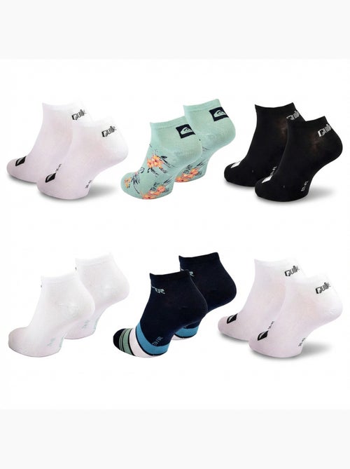 Quiksilver Pack de calcetines para hombre SNEAKER Lote de 6 pares Deporte - Kiabi