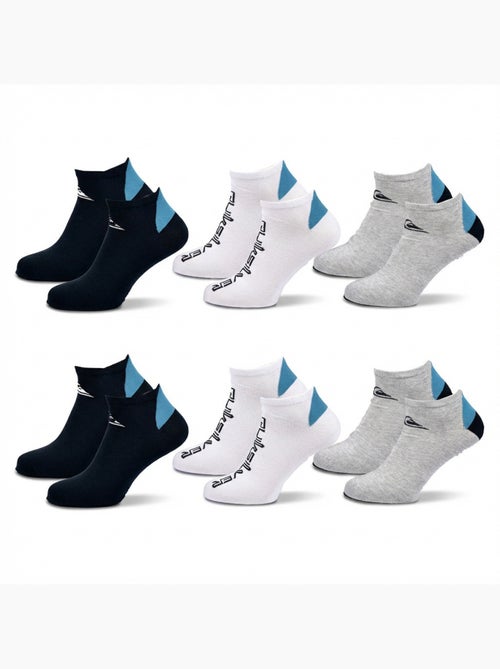Quiksilver Pack de calcetines para hombre SNEAKER Lote de 6 pares Deporte - Kiabi Quiksilver Pack de calcetines para hombre SNEAKER Lote de 6 pares Deporte - Kiabi