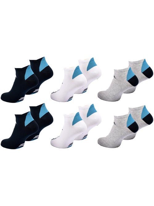 Quiksilver Pack de calcetines para hombre SNEAKER Lote de 6 pares Deporte - Kiabi Quiksilver Pack de calcetines para hombre SNEAKER Lote de 6 pares Deporte - Kiabi