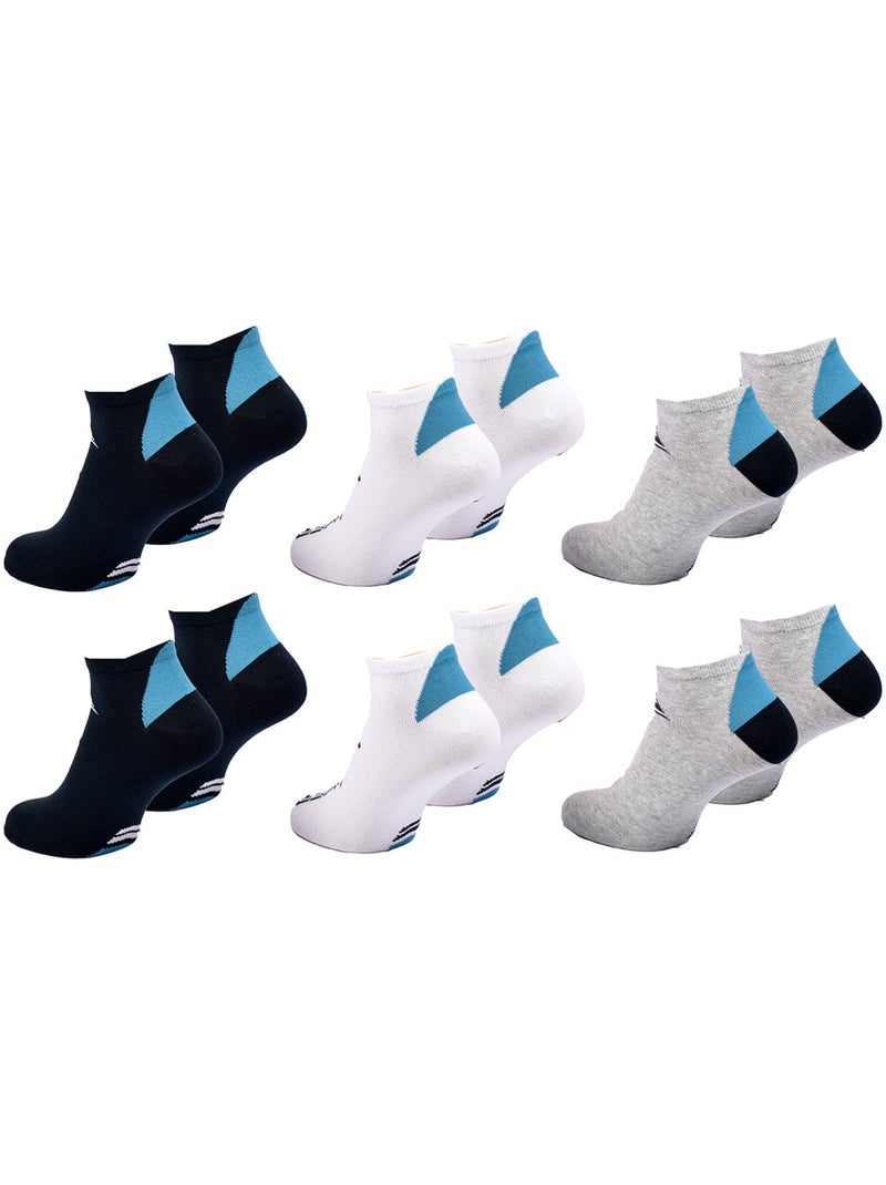 Quiksilver Pack de calcetines para hombre SNEAKER Lote de 6 pares Deporte Azul marino - Kiabi