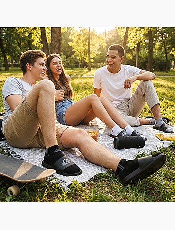 Quiksilver Pack de calcetines para hombre SNEAKER Lote de 6 pares Deporte