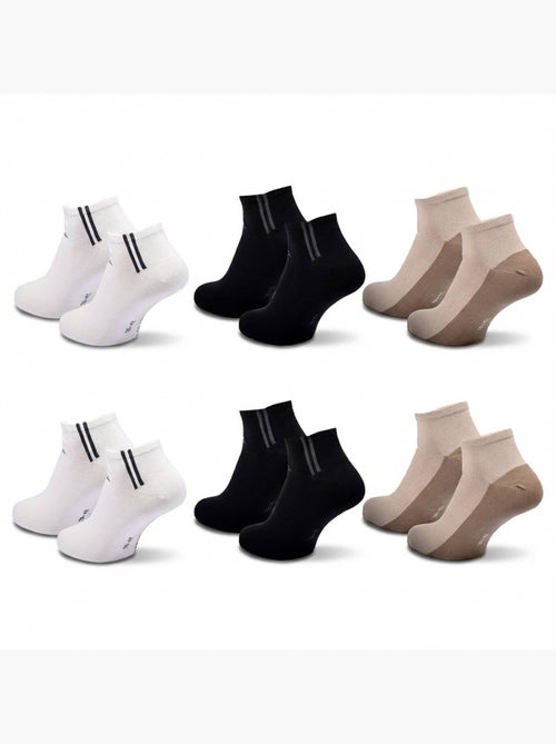 Quiksilver Pack de calcetines para hombre SNEAKER Lote de 6 pares Deporte - Kiabi