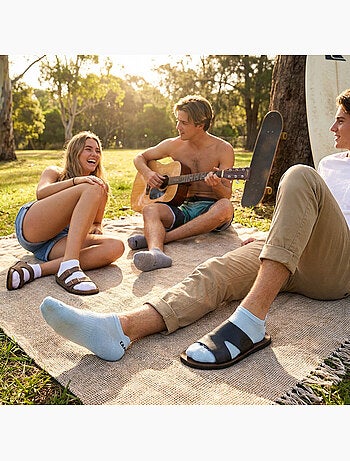 Quiksilver Pack de calcetines para hombre SNEAKER Lote de 6 pares Deporte