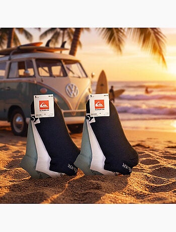 Quiksilver Pack de calcetines para hombre SNEAKER Lote de 6 pares Deporte