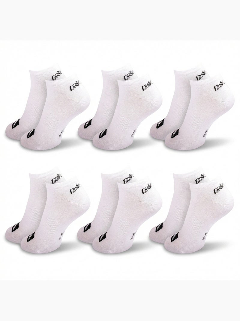 Quiksilver Pack de calcetines para hombre SNEAKER Lote de 6 pares Deporte Blanco - Kiabi
