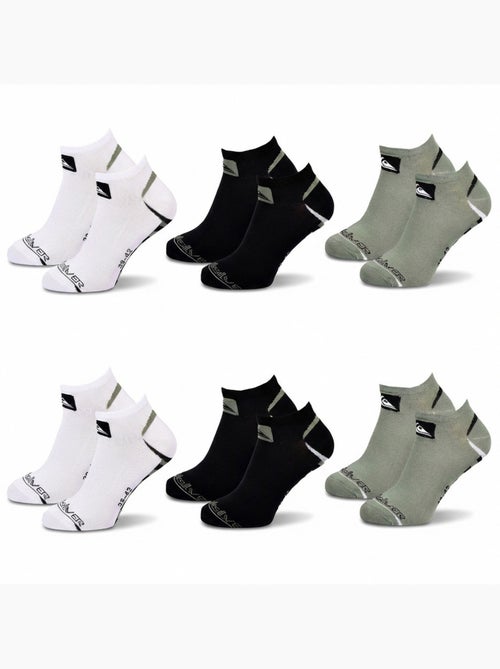 Quiksilver Pack de calcetines para hombre SNEAKER Lote de 6 pares Deporte - Kiabi