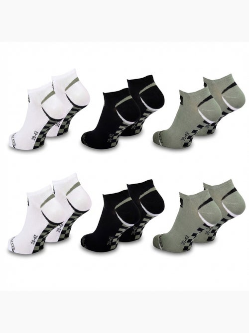 Quiksilver Pack de calcetines para hombre SNEAKER Lote de 6 pares Deporte - Kiabi