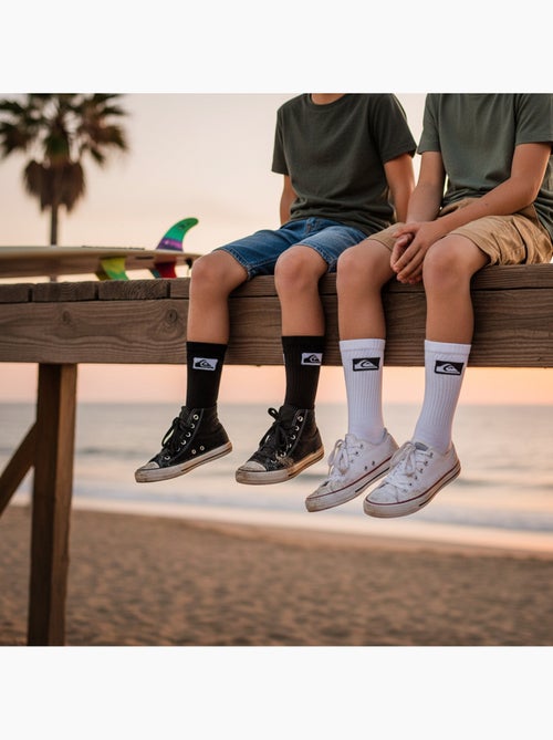 Quiksilver Pack de calcetines para niños Crew Lote de 6 pares Sport Cushioned - Kiabi