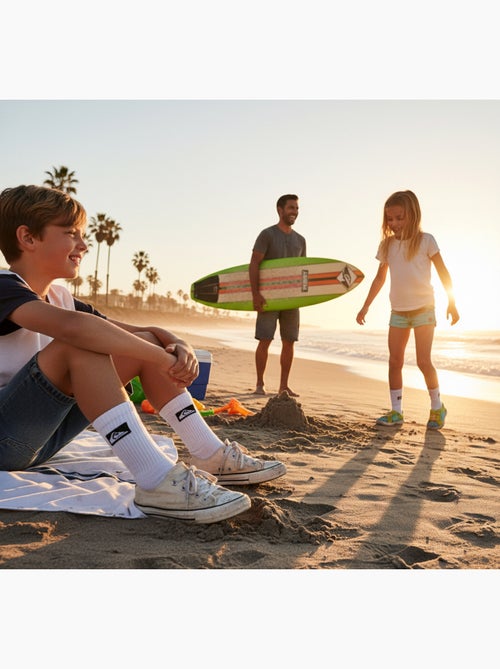 Quiksilver Pack de calcetines para niños Crew Lote de 6 pares Sport Cushioned - Kiabi