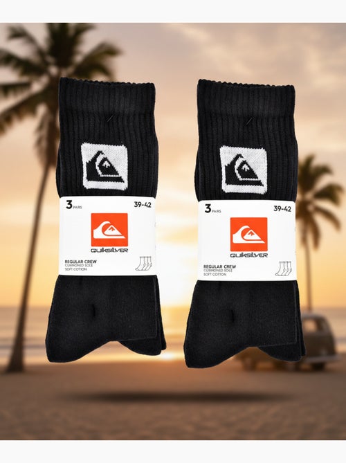 Quiksilver Pack de calcetines para niños Crew Lote de 6 pares Sport Cushioned - Kiabi