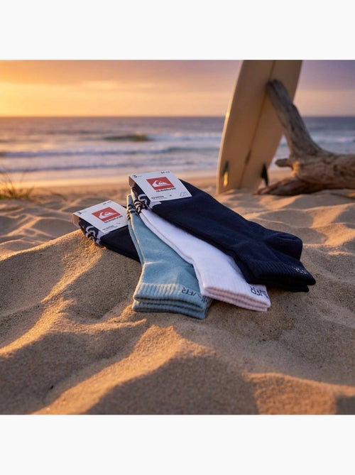 Quiksilver Pack de calcetines para niños QUARTER Lote de 6 pares Deporte - Kiabi