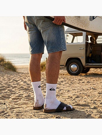 Quiksilver Pack de calcetines para niños QUARTER Lote de 6 pares Deporte