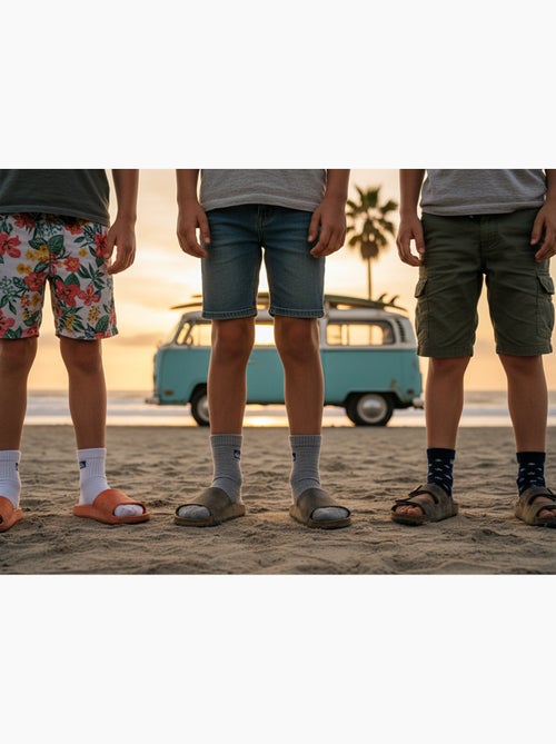 Quiksilver Pack de calcetines para niños QUARTER Lote de 6 pares Deporte - Kiabi