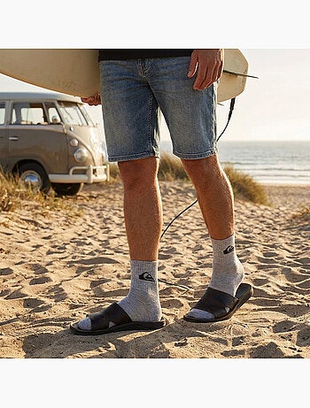 Quiksilver Pack de calcetines para niños QUARTER Lote de 6 pares Deporte