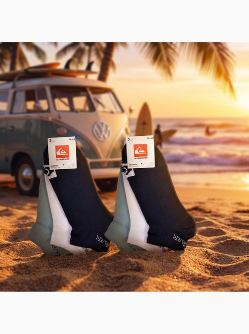 Quiksilver Pack de calcetines para niños SNEAKER Lote de 6 pares Deporte - Kiabi