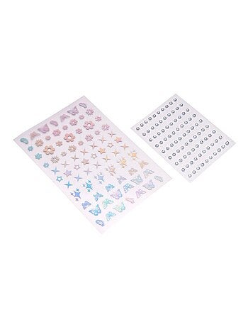 Ramillete de loto sencillo con gema de cristal