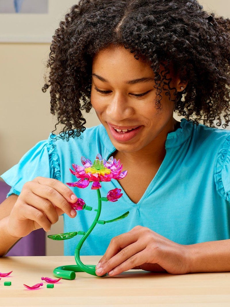 Ramillete de loto sencillo con gema de cristal Multicolor - Kiabi