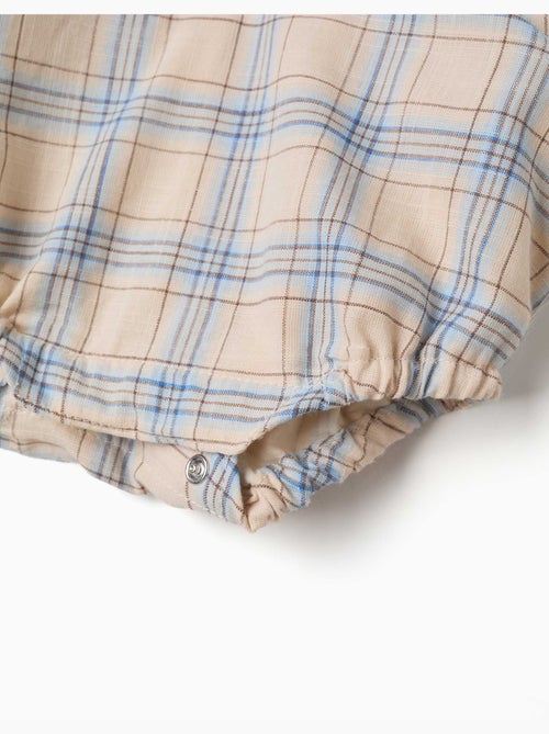 Ranita combinada con estampado a cuadros - Kiabi Ranita combinada con estampado a cuadros - Kiabi
