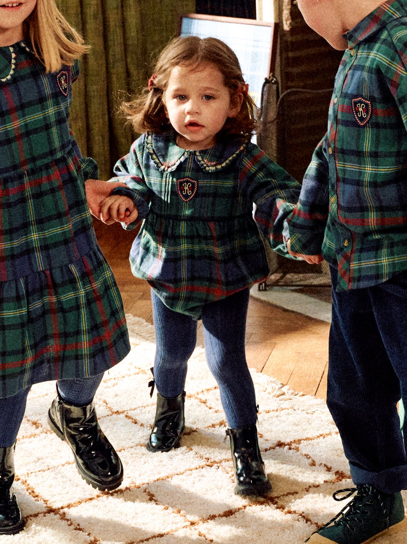 Ranita corta 'Kiabi & Catherine Painvin' en franela de algodón Verde - Kiabi