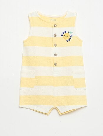 Ranita de baby Terry a cuadros