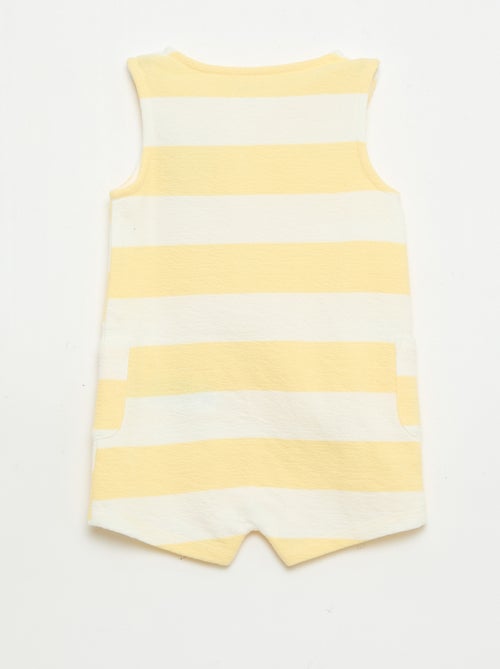 Ranita de baby Terry a cuadros - Kiabi