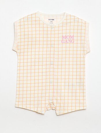 Ranita de manga corta con estampado