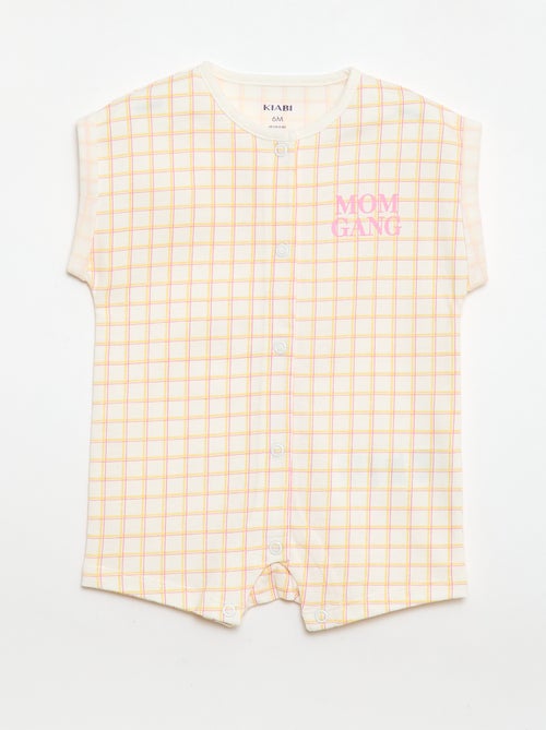 Ranita de manga corta con estampado - Kiabi