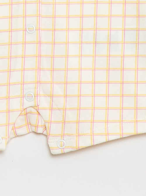 Ranita de manga corta con estampado - Kiabi