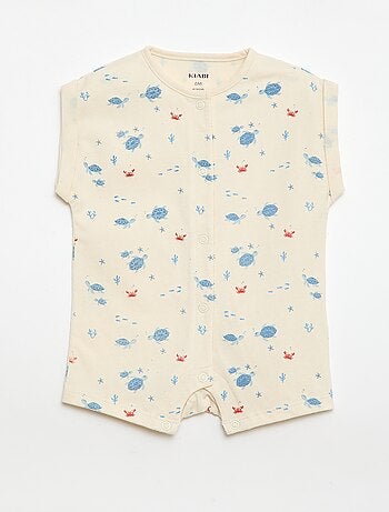 Ranita de manga corta con estampado