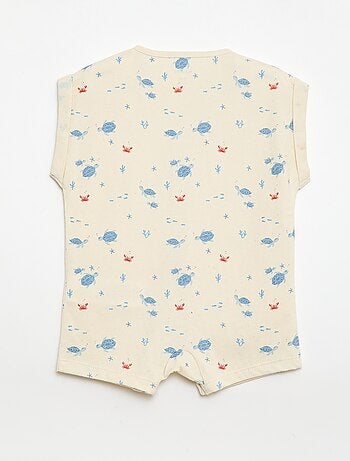 Ranita de manga corta con estampado