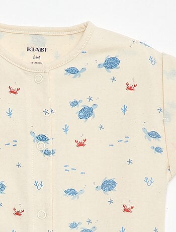 Ranita de manga corta con estampado