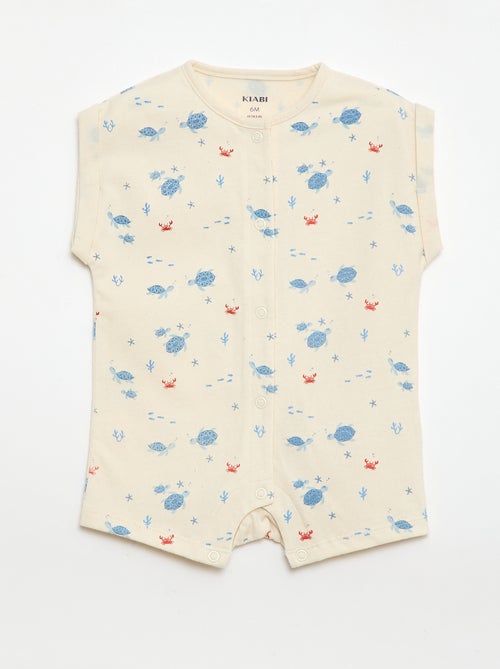 Ranita de manga corta con estampado - Kiabi