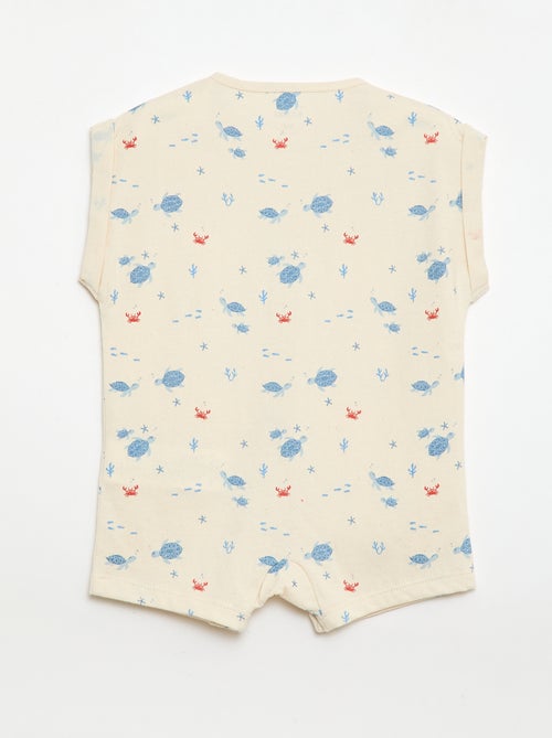 Ranita de manga corta con estampado - Kiabi