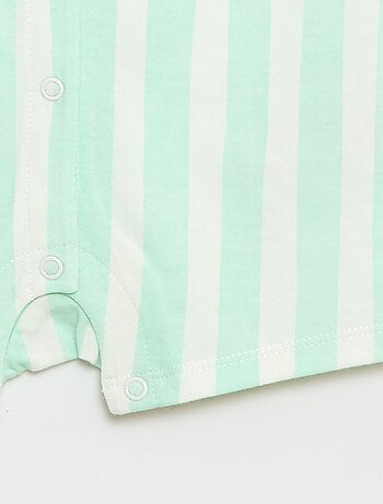 Ranita de manga corta con estampado