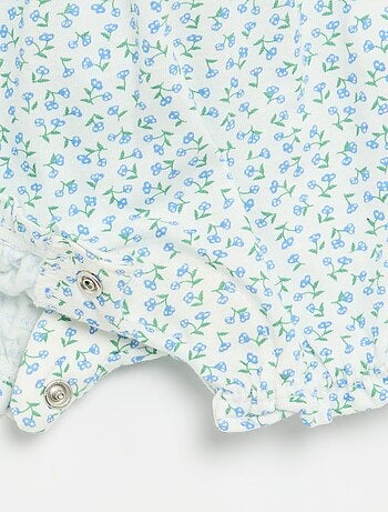 Ranita estampada de algodón