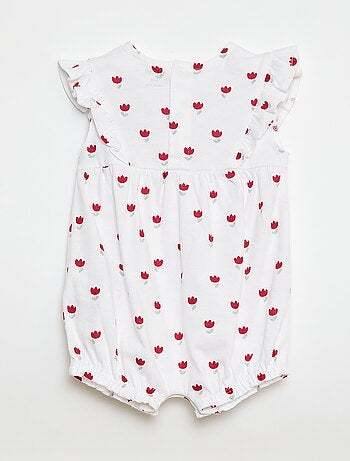 Ranita estampada de algodón