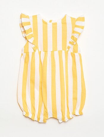 Ranita estampada de jersey de algodón