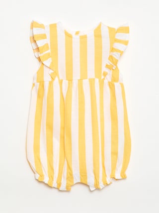 Ranita estampada de jersey de algodón