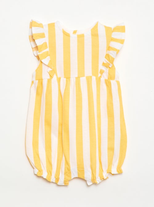 Ranita estampada de jersey de algodón - Kiabi