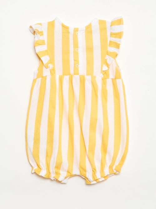 Ranita estampada de jersey de algodón - Kiabi