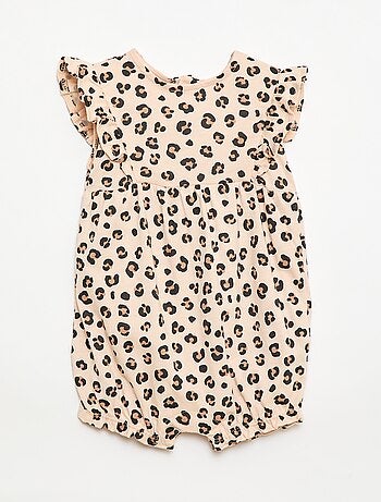 Ranita estampada de jersey de algodón