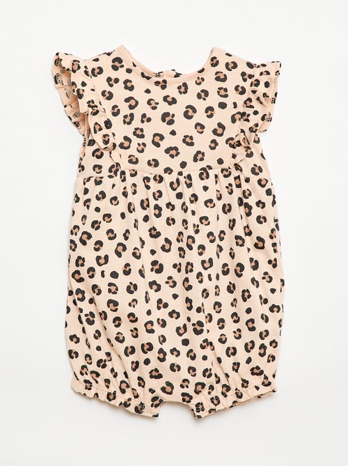 Ranita estampada de jersey de algodón - Kiabi