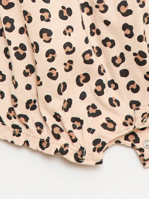Ranita estampada de jersey de algodón - Kiabi
